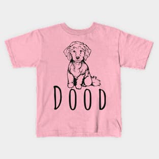 Cute Dood Dog Kids T-Shirt